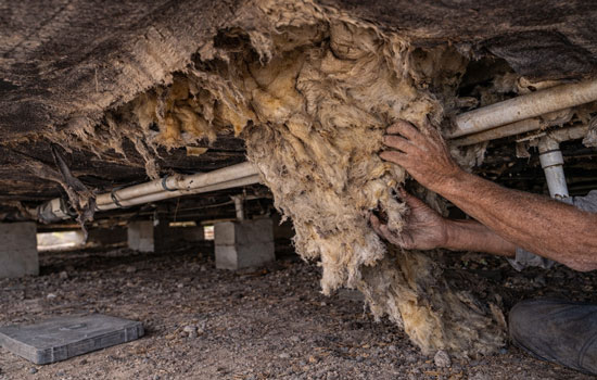 manufactured home underbelly insulation repair in glendale az call (623) 915-1447